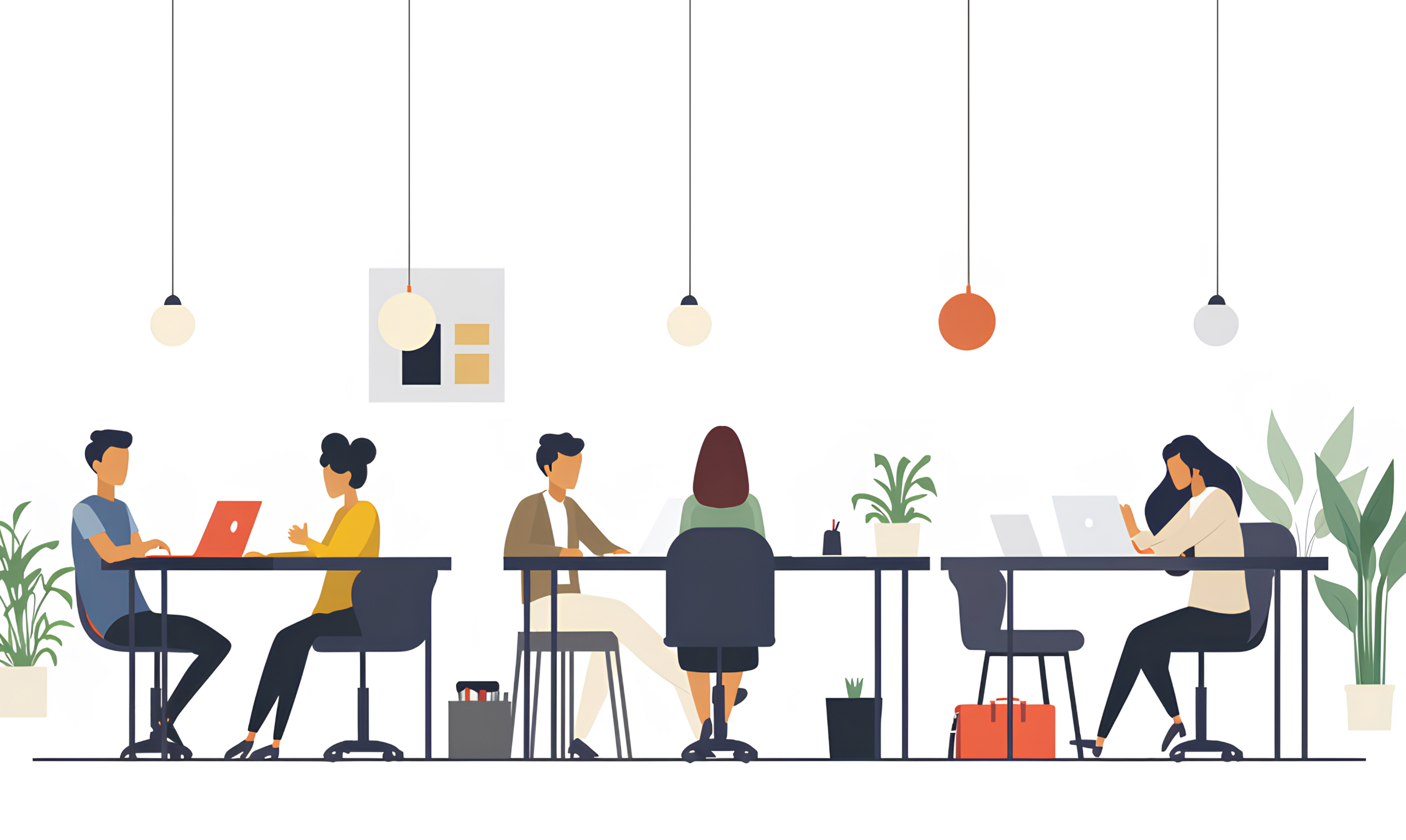 Flex office : comment garder un espace de travail personnel dans un bureau partagé ?