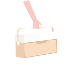 Poste de travail portable et pratique, conçu pour l'ergonomie au bureau et à la maison